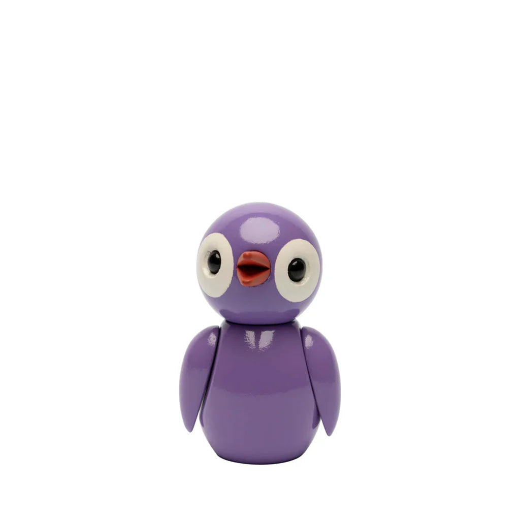 Spring Birds Playful Purple